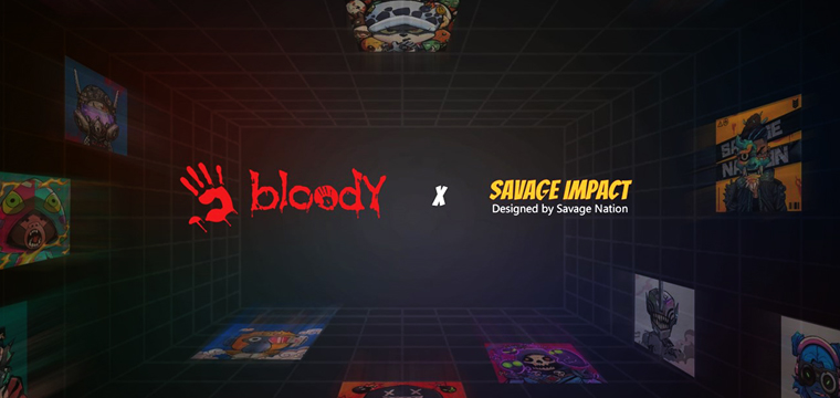 Известный бренд Bloody запускает эксклюзивную серию продукта Savage Impact с невероятным дизайном