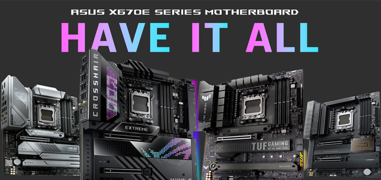 ASUS представляет пять серий материнских плат на базе нового чипсета AMD X670